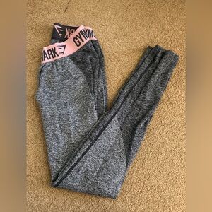 Grey & Pink Gymshark leggings